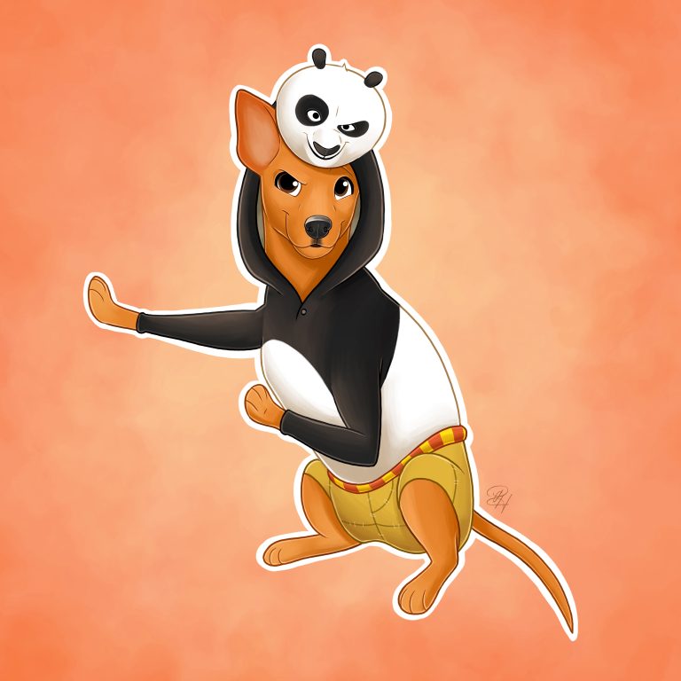 Isko kung fu panda