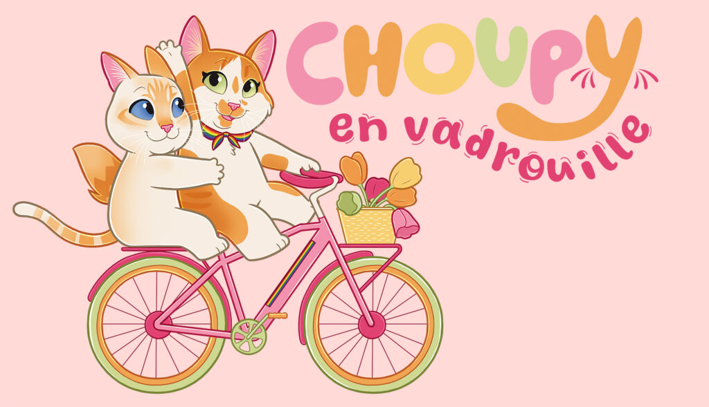Choupy en vadrouille (fond transparent)