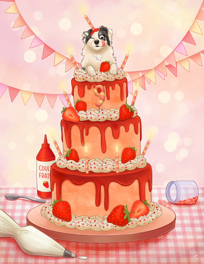 Happy Pawthday (kaya)