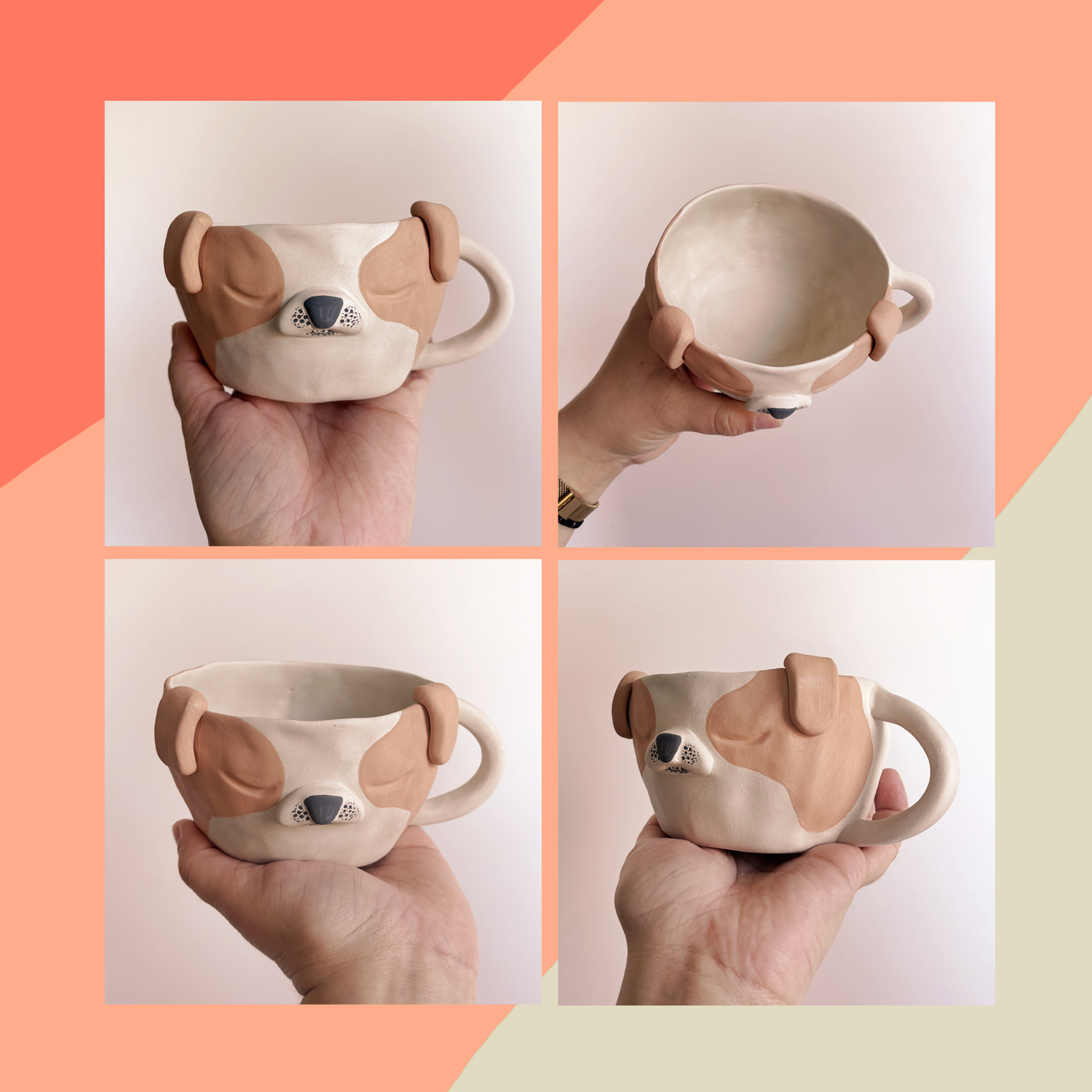 Création de tasse en céramique