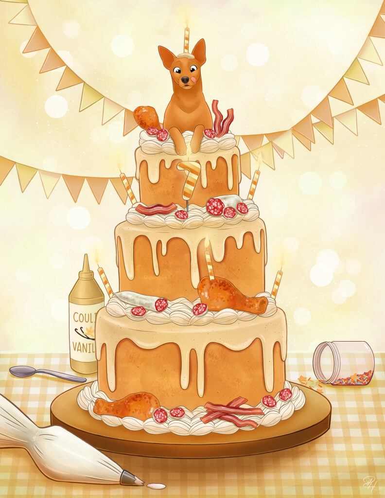 Happy Pawthday (Isko)