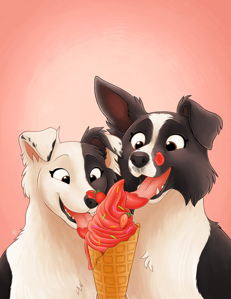 Glace Oreo & Kya