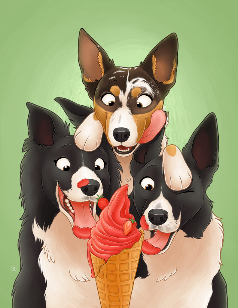 Glace camille